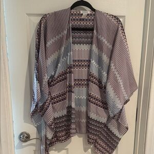 Barneys New York Multicolor Patterned Kimono Top